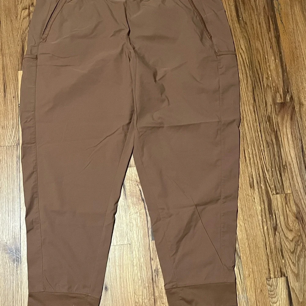Columbia 2X Brown Jogger Pants Elastic Waist Stretch Outdoor Plus Size - Picture 2 of 7